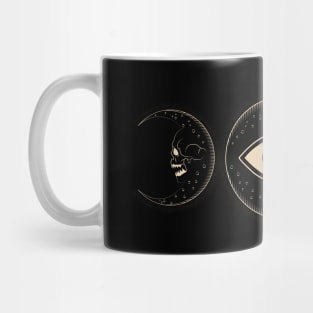 Wicca Triple Moon Mug